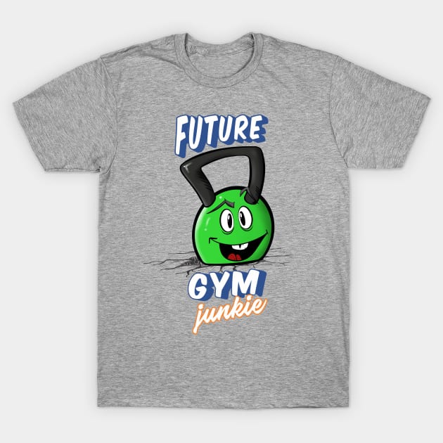 Future Gym Junkie T-Shirt by Quietly Creative